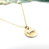 Be Love Medallion | Gold Necklace