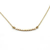 Glimmer | Hammered Gold Necklace