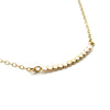 Glimmer | Hammered Gold Necklace