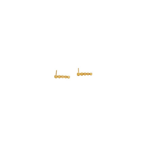 Gold Stud Earrings