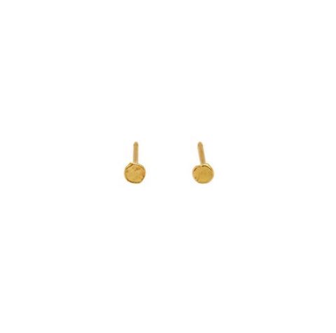 Gold Stud Earrings