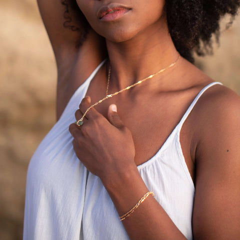 Gemini | Gold Bracelet-Ingrid Caduri Jewelry