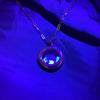 Rare sea glass locket with 14k gold filled