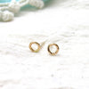 Saturn | Gold Earrings