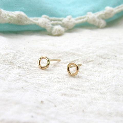 Saturn | Gold Earrings