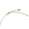 Cheri | Teal Sea Glass Gold Necklace