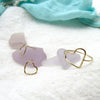 Dainty Heart | Gold Earrings