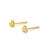 Heart Drops | Gold Earrings