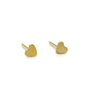 Heart Drops | Gold Earrings