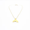 Gold Whale Necklace