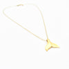Gold Whale Necklace