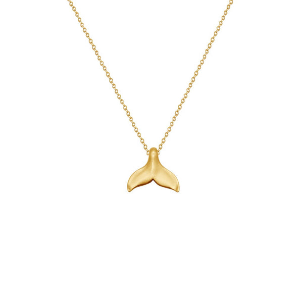 Gold Whale Necklace