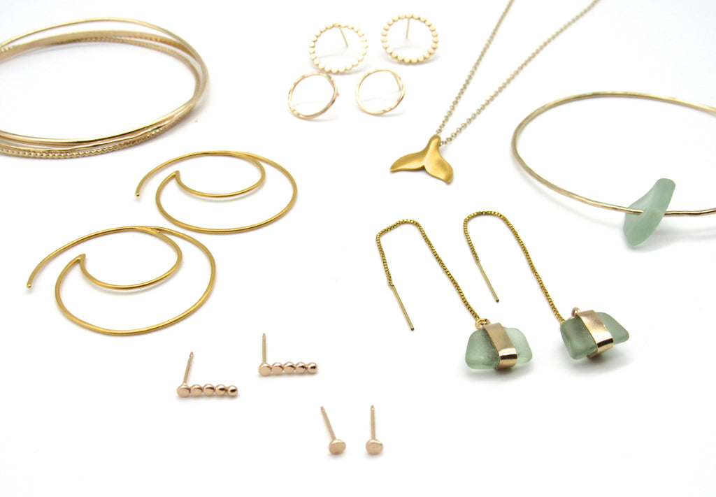 How to Care for Gold-Filled + Sea Glass Jewelry