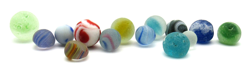 Sea Glass Marbles:  Where Do They Come From