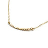 Glimmer | Hammered Gold Necklace