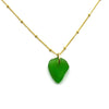 June | Sea Glass + Gold Necklace