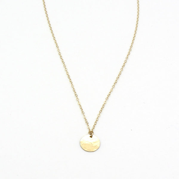 gold medallion coin necklace, dainty gold jewelry