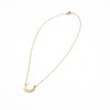 Gold Moon | Necklace-Hammered-Ingrid Caduri Jewelry