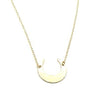 Gold Moon | Necklace-Hammered-Ingrid Caduri Jewelry