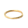 Stackable Hammered | Gold Ring