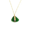 Cheri | Manifest Grace Sea Glass Gold Necklace