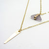 Sierra | Lavender Sea Glass Necklace