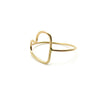 My Heart | Dainty Gold Ring