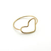 My Heart | Dainty Gold Ring