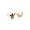 Moon & Stars | Gold Earrings
