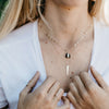 Sierra | Lavender Sea Glass Necklace