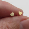 Heart Drops | Gold Earrings