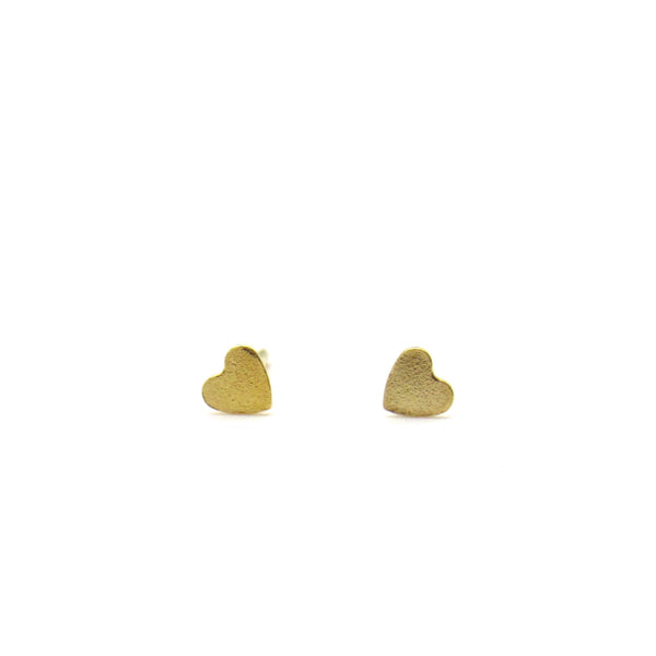 Heart Drops | Gold Earrings