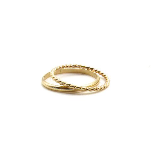 Stacking Rings | Dainty Gold