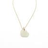 Valentina | Sea Glass + Gold Necklace-20