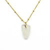 June | Sea Glass + Gold Necklace